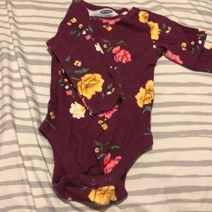 Long sleeve baby onesie